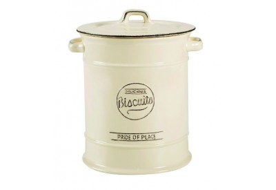 Pride of Place Large Biscuit Jar OLD CREAM (D160 x H215mm / 6.3 x 8.5")	
